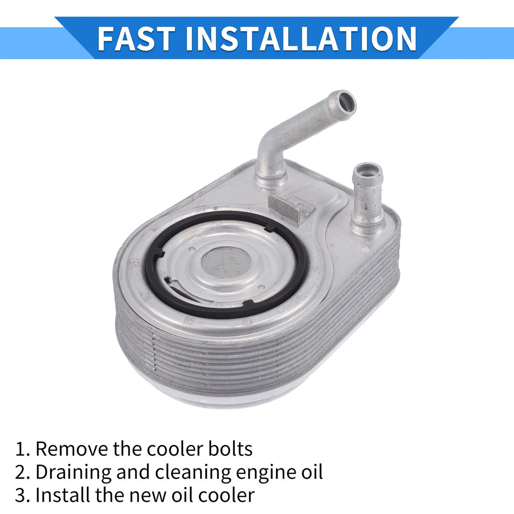 Engine Oil Cooler with Seals for Hyundai Tucson Kona (2019–2023) No. 264102B740