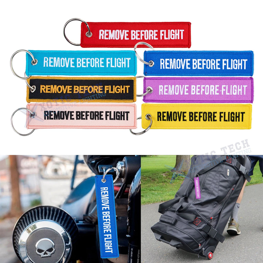 RBF Embroidered Keychain for Bike Motorcycle (Universal Fit, 2010–2024)