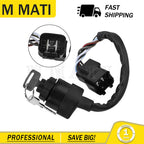 Ignition Switch for Kawasaki Mule PRO KAF820 KAF1000 (2017–2024) 27005-0643 27005-0644