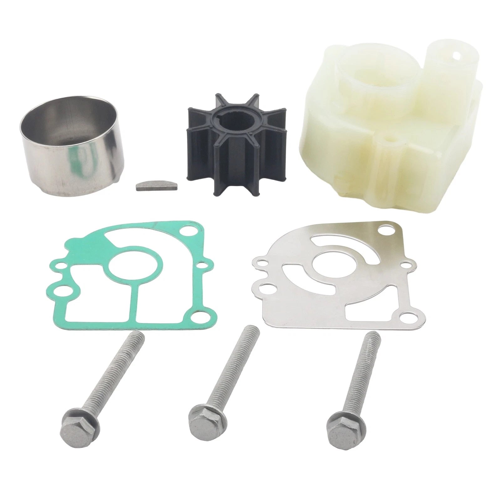 Water Pump Impeller Repair Kit for Mercury 15 HP (803748K02)