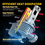 LED Headlight Bulbs for H11 H8 H9 Vehicles (1-10 Set)