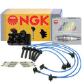 Set of 6 NGK Ignition Coil Wires & Laser Iridium Spark Plugs for Ford Mercury (1996–2008)