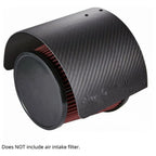 Carbon Fiber Cold Air Intake Filter Heat Shield Cover 2.5''-3.5''