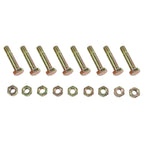 Set of 8 Shear Bolt Pin Kit for Equipment Maintenance