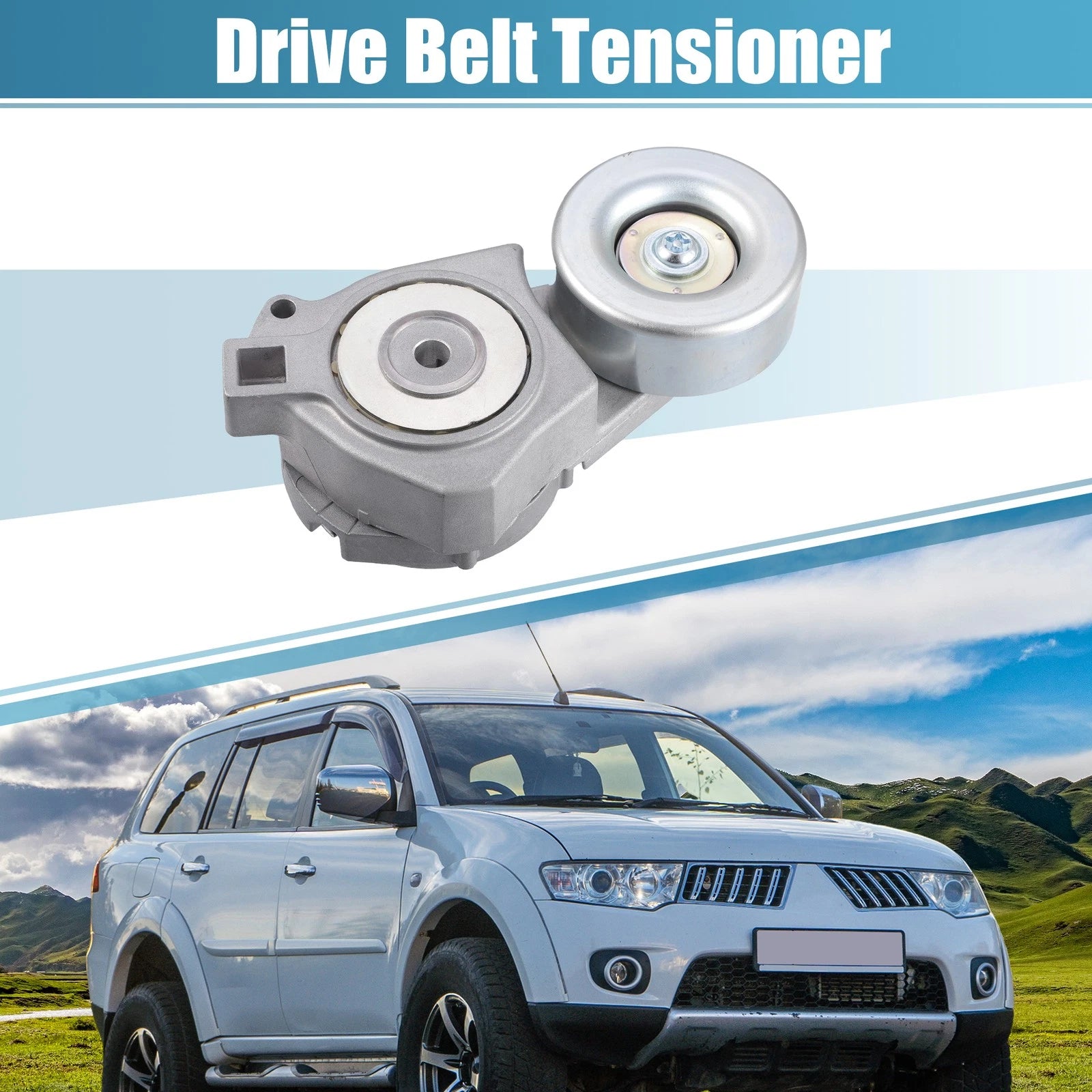 Belt Tensioner Pulley Assembly MD367192 for Mitsubishi Montero (2001–2006)