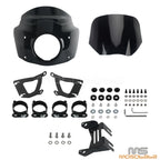 Headlight Fairing & Windshield Kit for Harley Softail Fat Bob 114 (18-24)