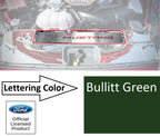 Radiator Cover Plate with Pony Emblem for Bullitt Green 2015–2017 Mustang GT
