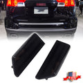 2X Smoked Lens Rear Bumper Reflector Lights for GMC Terrain (2016–2017)