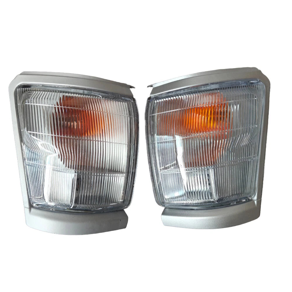 2X Clear Front Corner Indicator Blinker Park Lights for Toyota Hilux (1997–2001)