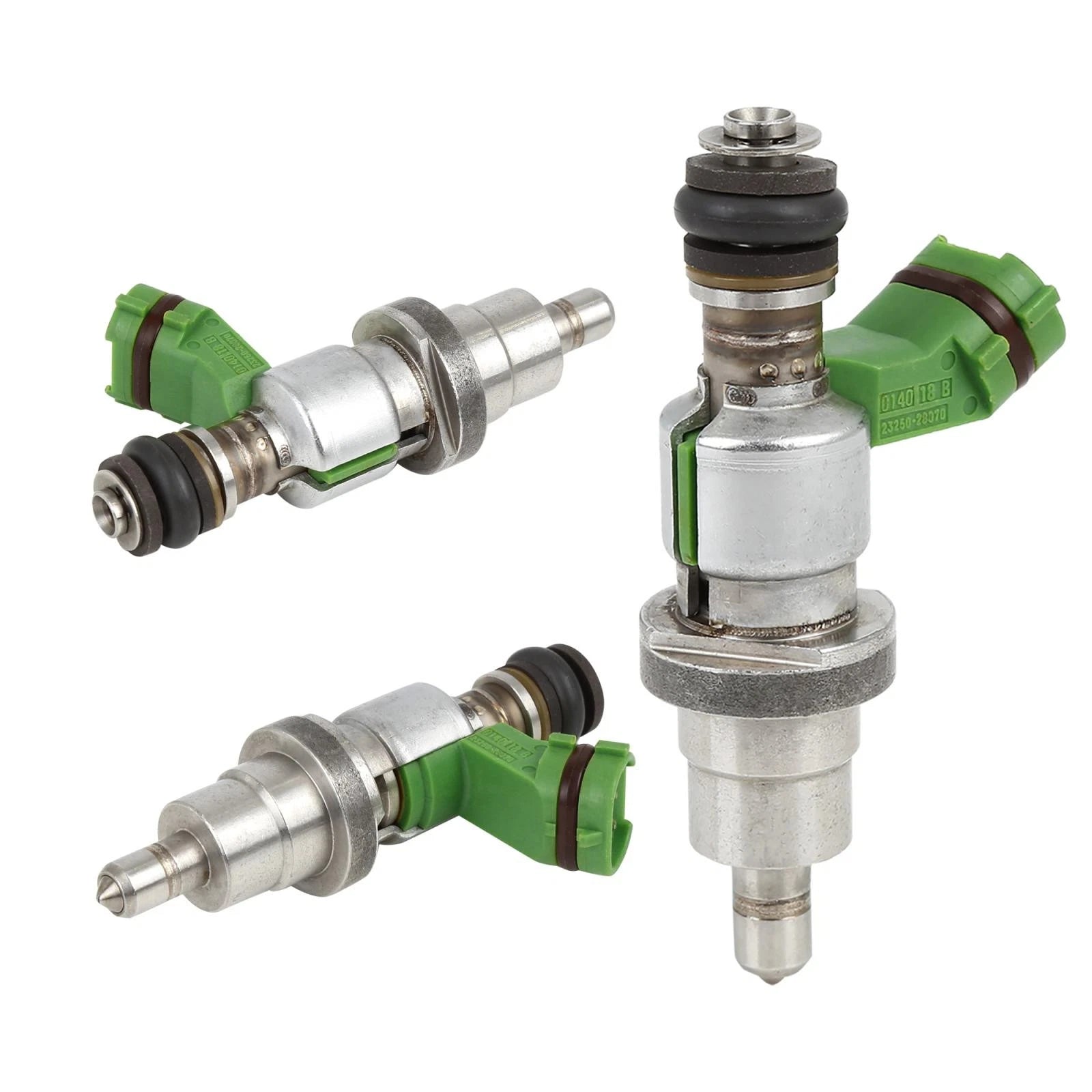 Set of 4 Flow Matched Fuel Injector Nozzles for Toyota RAV4 Avensis (2001–2018)