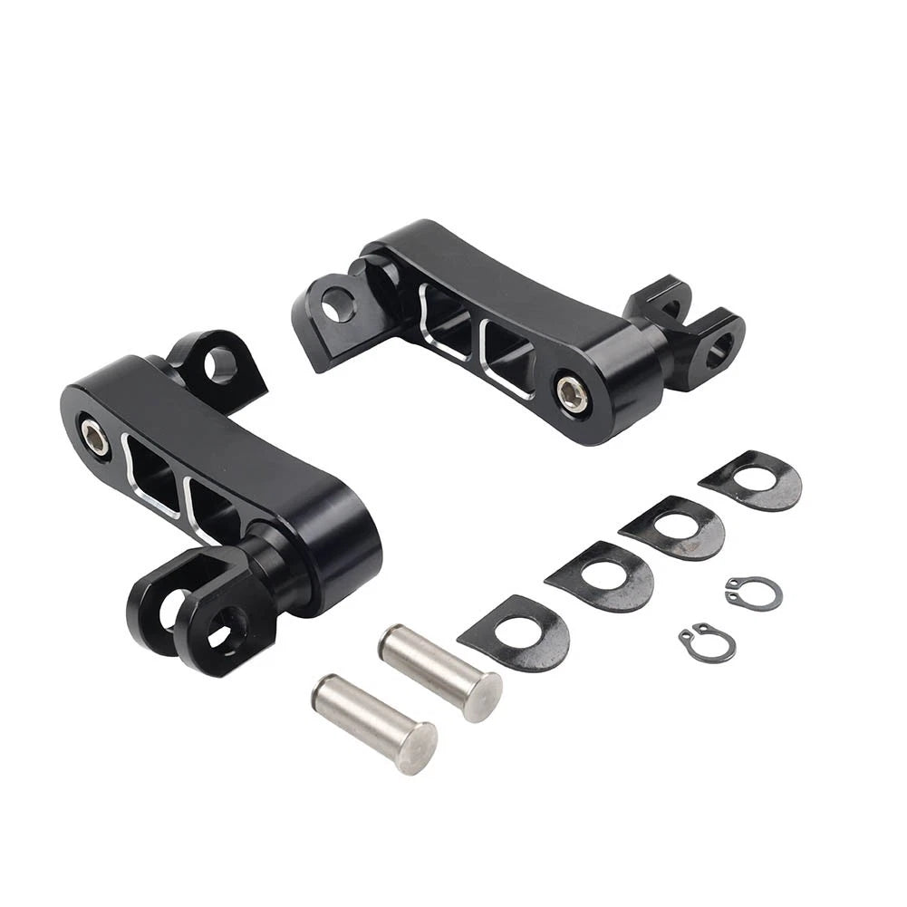 Foot Peg Mount Extensions for Harley Sportster XL883 XL1200 Softail Dyna Touring (2004–2023)