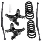 5" Front 4" Rear Drop Springs Kit for Chevy C-1500 2WD (1988–1998)