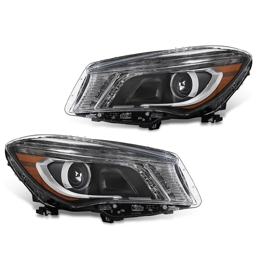 Xenon Headlight Pair for Mercedes-Benz CLA45 AMG CLA250 (2014–2016)