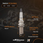6X Iridium Spark Plugs for Infiniti G35 I35 Q45 Nissan Quest Titan