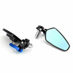 Pair of 7/8" Rear View Handle Bar End Side Mirrors for Motorcycle (Universal)