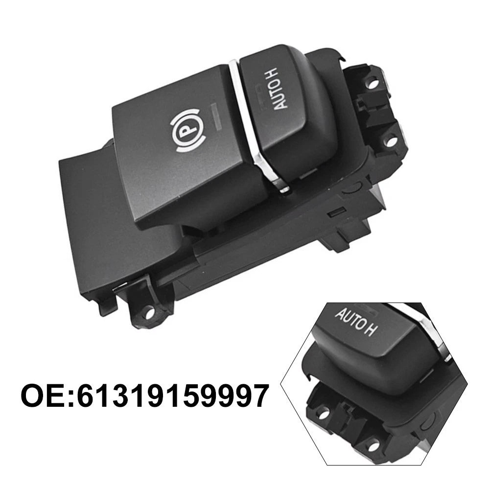 Black Parking Brake Switch for BMW 520i 535i (2010–2013) OEM