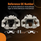Rear Disc Brake Calipers Set for Dodge Durango (2011–2023) Jeep Grand Cherokee (2011–2022)
