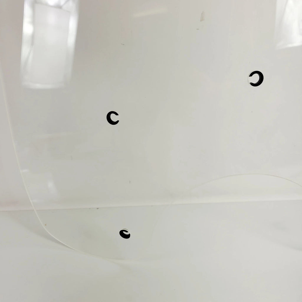 21" Clear Plastic Windshield for Harley Fat Boy (2000–2017) - 2310-0458, MEP6470