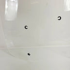 21" Clear Plastic Windshield for Harley Fat Boy (2000–2017) - 2310-0458, MEP6470