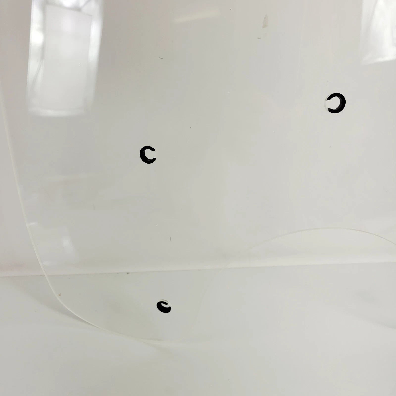 21" Clear Plastic Windshield for Harley Fat Boy (2000–2017) - 2310-0458, MEP6470