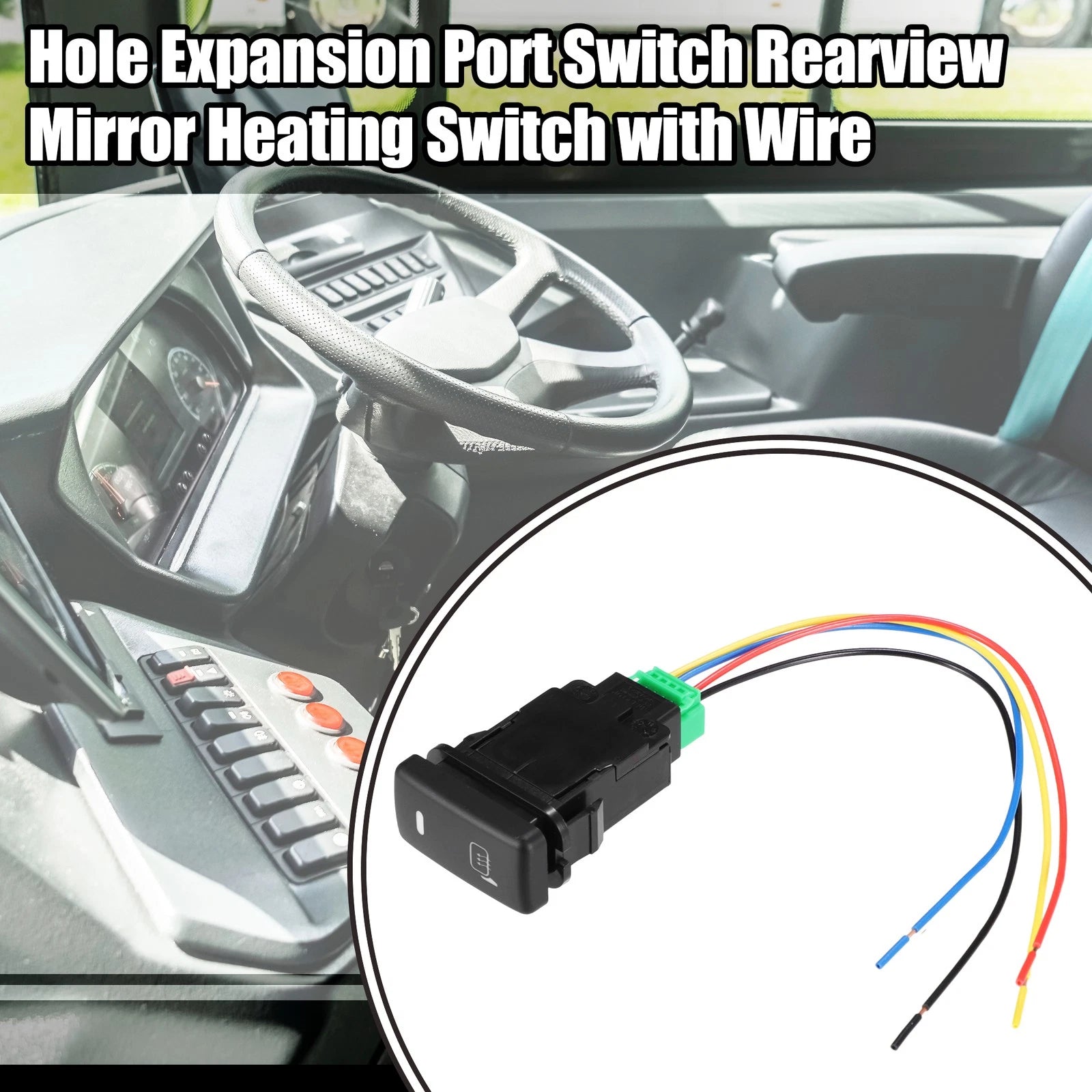 Rearview Mirror Heating Switch for Toyota Alphard (2015–2020)