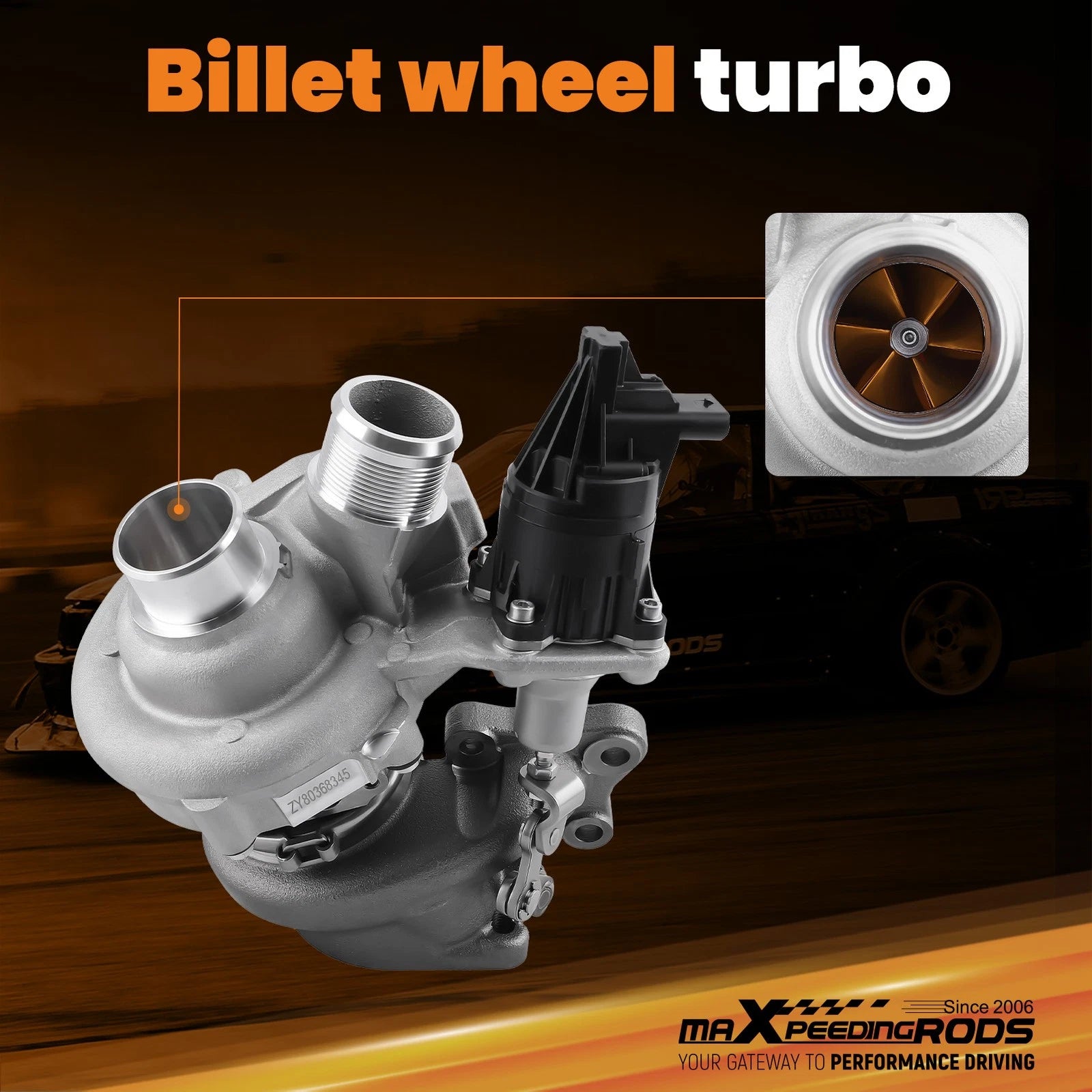 K03 Billet Turbo for Ford F-150, Expedition, Lincoln Navigator (2018–2021)