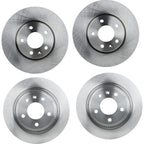 Front and Rear Disc Brake Rotors for Chevrolet Cruze (2014–2015)
