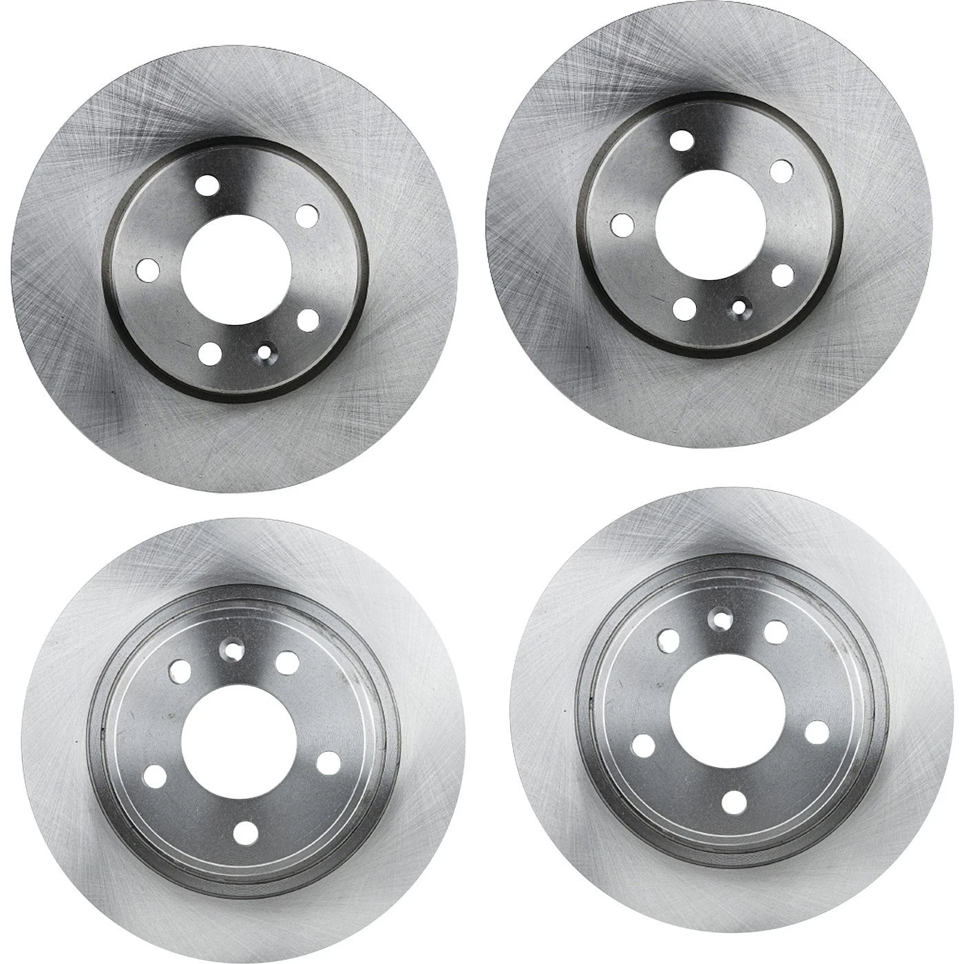 Front and Rear Disc Brake Rotors for Chevrolet Cruze (2014–2015)