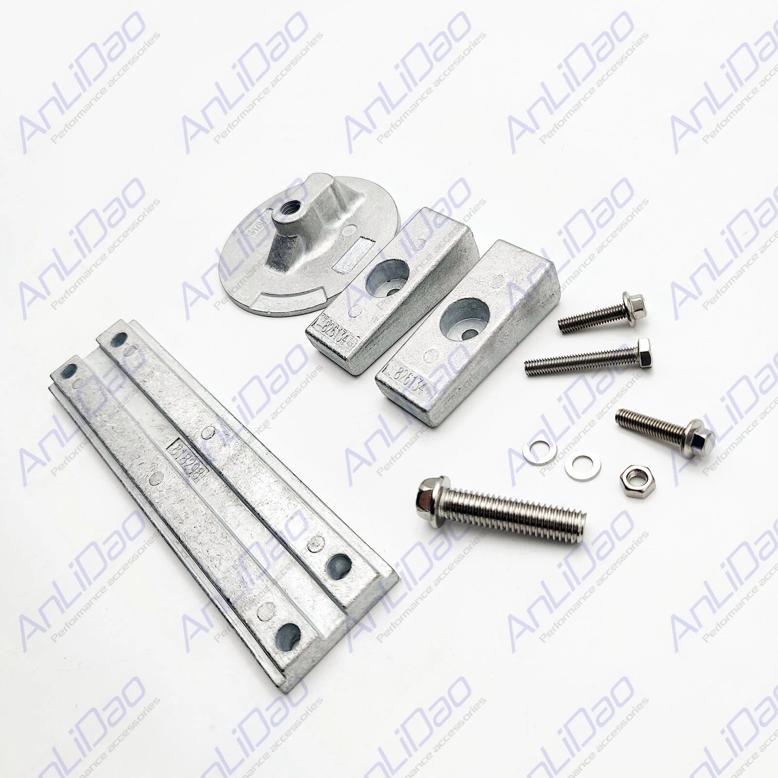 Anode Kit for Mercury Marine L4 Verado OptiMax Outboards (8M0107551)