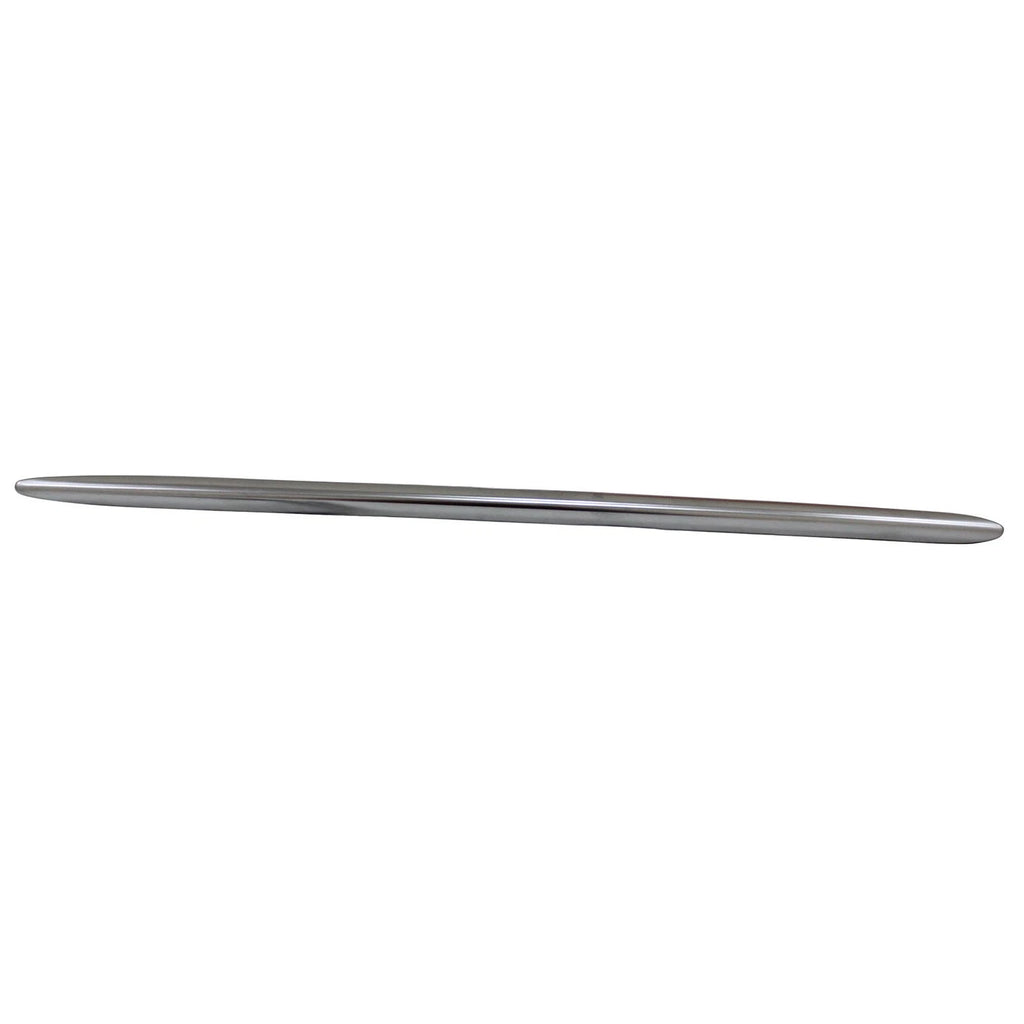 Replacement Chrome ABS Plastic Front Driver Upper Bumper Cover Grille Molding