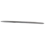 Replacement Chrome ABS Plastic Front Driver Upper Bumper Cover Grille Molding