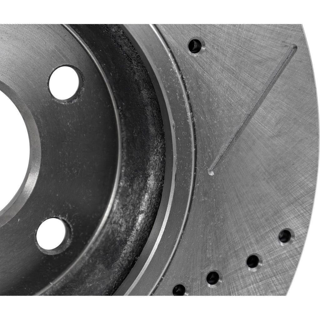 Front Brake Disc and Pad Kit for Ford Mustang (2005–2010)