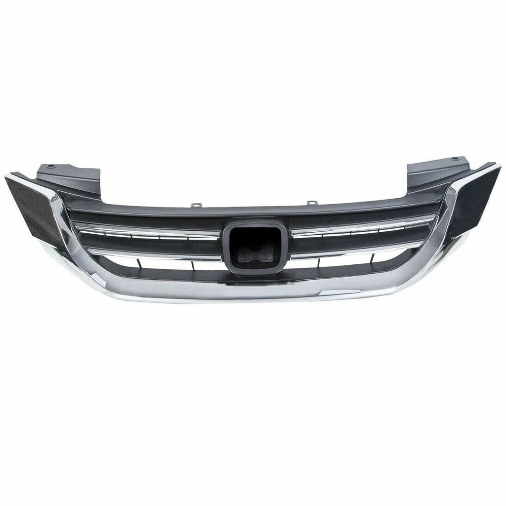 Chrome Front Upper Bumper Radiator Grille for Honda Accord (2013-2015)