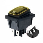 20A DPST Waterproof Rocker Switch IP67 for Various Uses