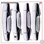 2X Exterior Door Handles for Chevy Silverado 1500 (2007-2013)