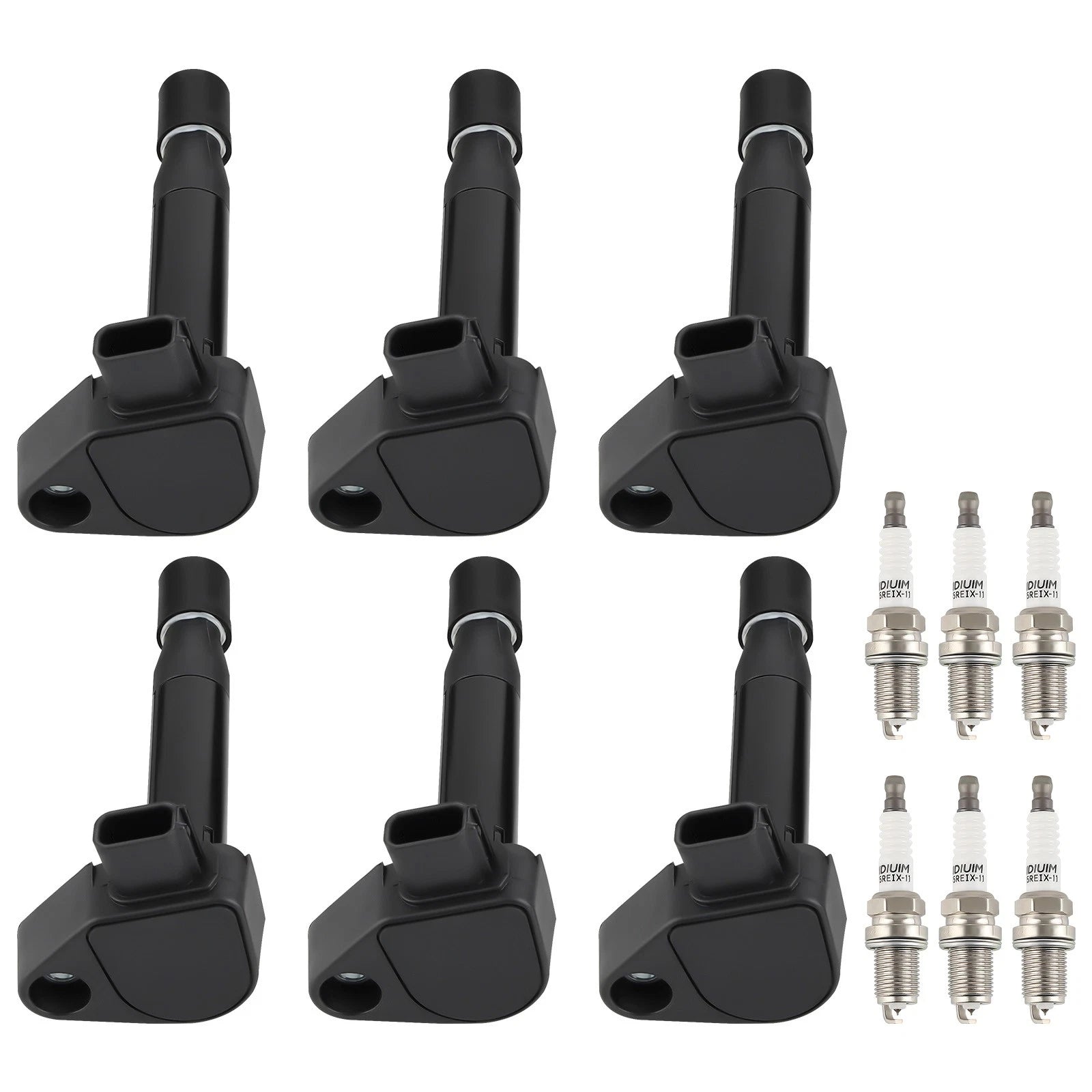 6X Ignition Coil & Spark Plug Pack for Honda Odyssey Accord Acura CL TL (1995–2006) UF242