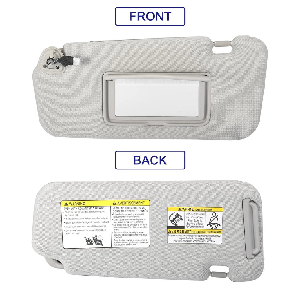 Front Left Sun Visor with Light for Nissan Murano (2009–2014) 96401-1AA1B