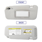 Front Left Sun Visor with Light for Nissan Murano (2009–2014) 96401-1AA1B