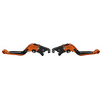 Orange Extendable Brake Clutch Levers for Honda CBR1000RR, CB1000R (2004-2016)