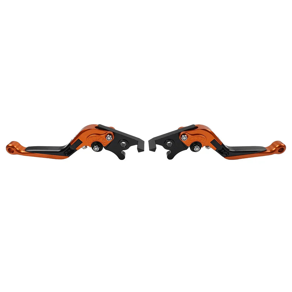 Orange Extendable Brake Clutch Levers for Honda CBR1000RR, CB1000R (2004-2016)