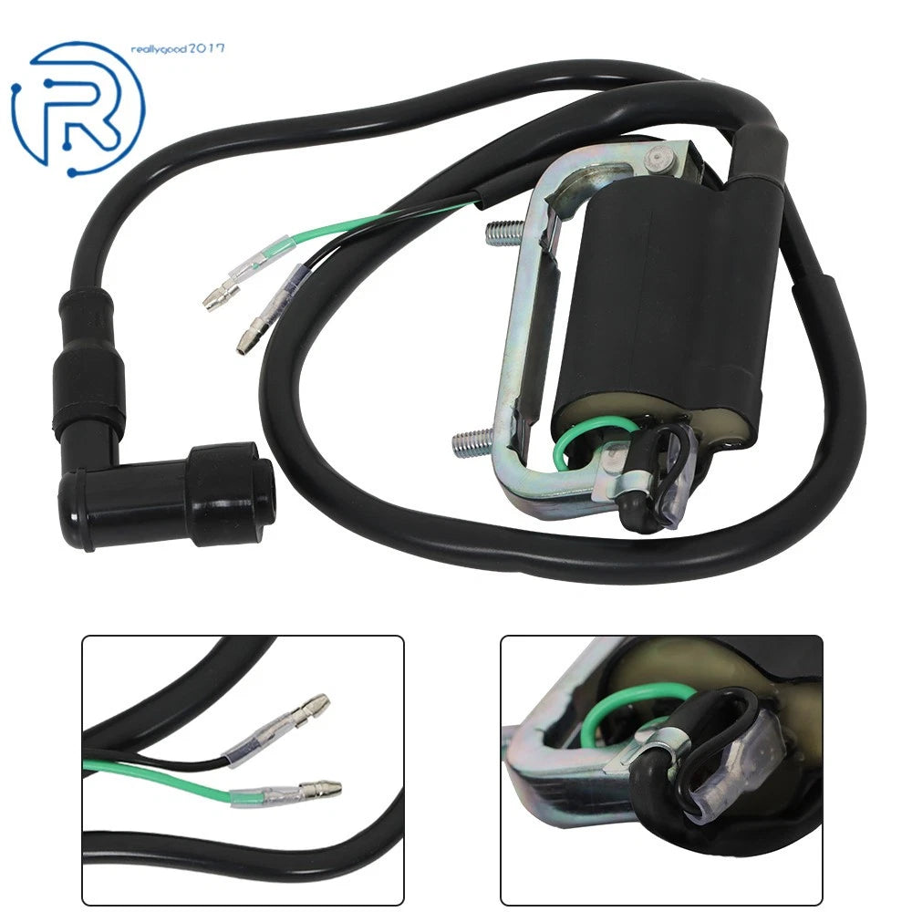 Ignition Coil with Spark Plug Cap for Honda CT70 Trail (1969-1982)
