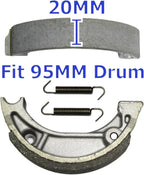 Brake Shoe for Honda Metropolitan 50/50II CHF50 CHF50S CHF50P Jazz 50 CR 60R 80R (2002–2023)