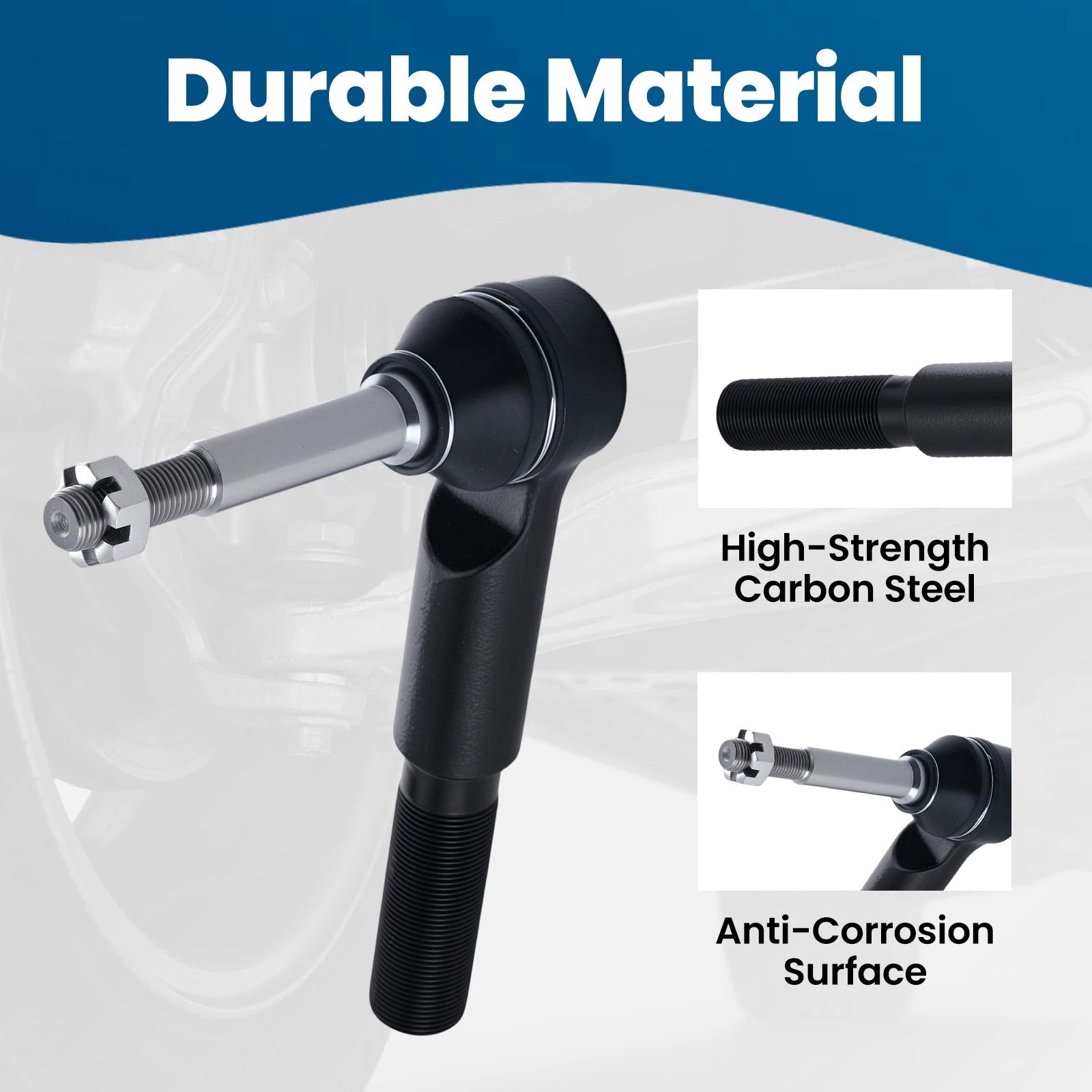 Front Right Outer Tie Rod End for Ford F-250 Super Duty (2005–2024)
