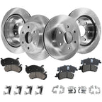 Brake Disc and Pad Kit for Chevy Silverado 1500 (1999–2006) Ceramic
