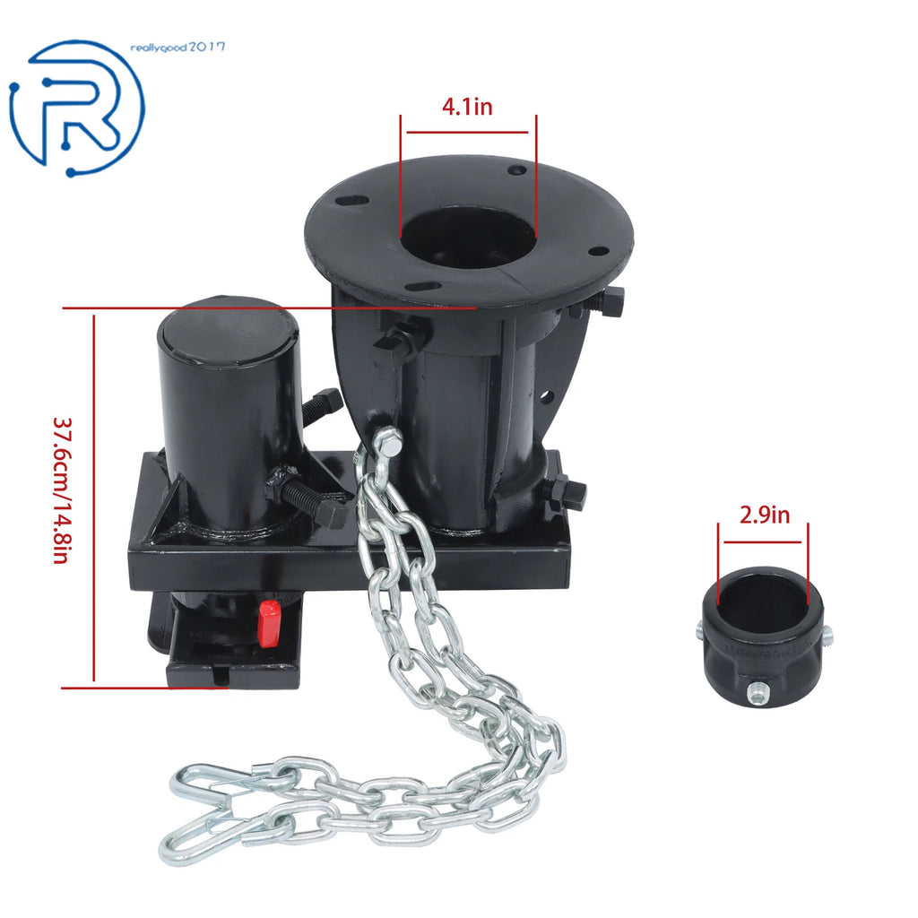 Fifth Wheel to Gooseneck Adapter for RV Trailer (C5G X 12''-16")