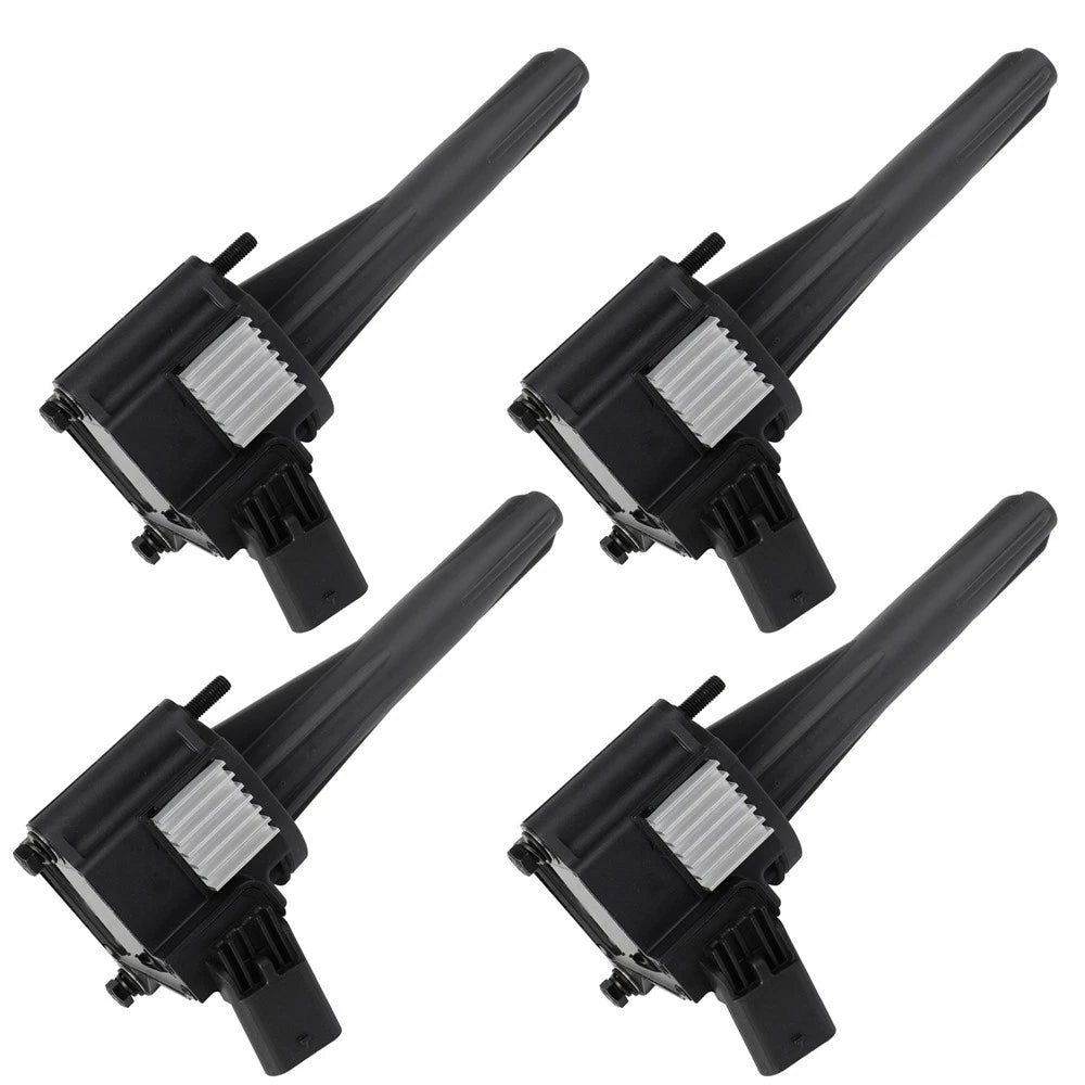 Set of 4 Ignition Coils for Chevy Silverado 1500 GMC Sierra 1500 (2019–2022)