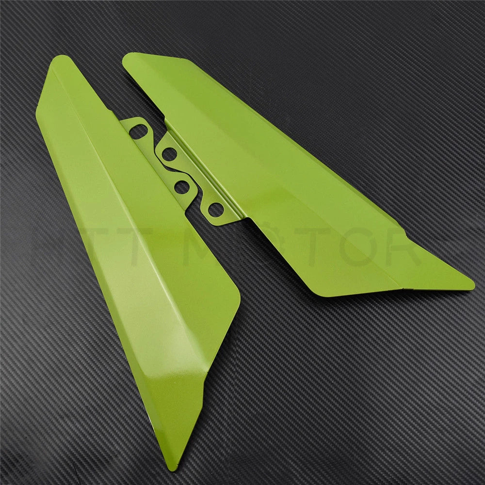 CNC Fairing Side Panel Cover Plate Set for Kawasaki Z900 ABS (2017) Green
