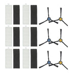 Replacement Filter Brush Kit for Silvercrest SSRA 1 (Robot Vacuum)