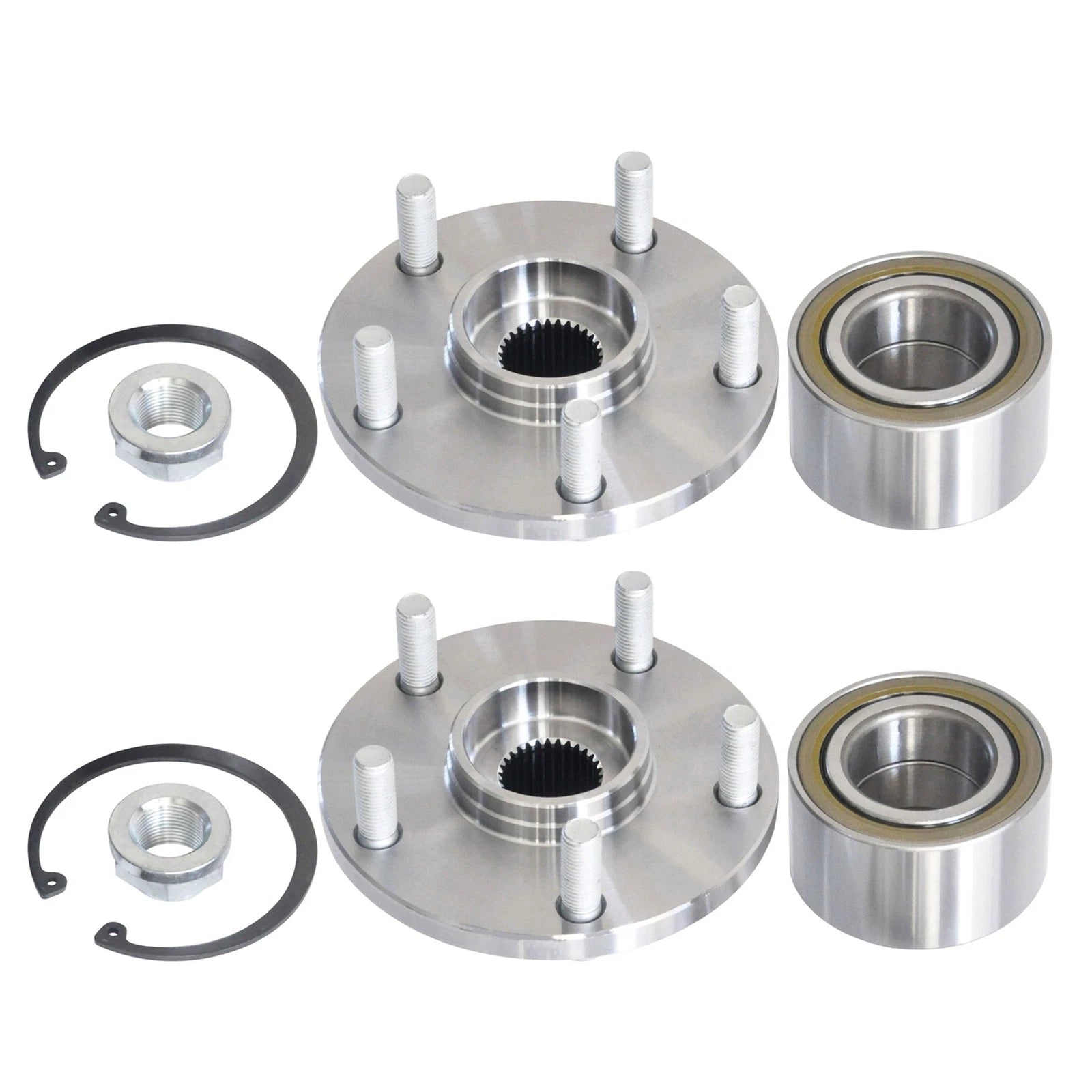 2pcs Front Wheel Bearing Hub 518509 for Toyota Avalon Camry Sienna ES300 (1995–2003)