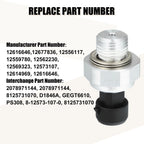 Engine Oil Pressure Sensor for Buick Cadillac Chevy (2000–2023) 12616646 12677836